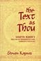 The Text as Thou: Martin Buber's Dialogical Hermeneutics and Narrative Theology