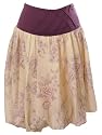 Lauren Kiyomi Printed Cotton Voile Maternity Bubble Skirt, XS