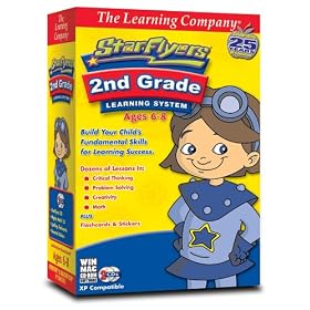 TLC Star Flyers 2nd Grade Learning System (PC & Mac)