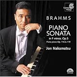 Brahms: Piano Sonata No. 3 in F minor, Op. 5 / 7 Fantasies Op. 116 / 4 Klavierstücke, Op. 119