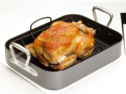 Master Class Roasting Pan / Roaster and Rack, Non-Stick
