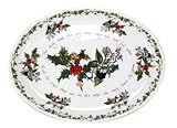 Portmeirion Holly And Ivy Turkey Platter - Available for Signing