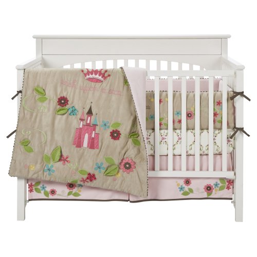 Migi Little Princess 4 pc Crib Set - Pink Crème