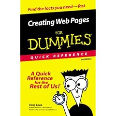 Creating Web Pages for Dummies Quick Reference (For Dummies Quick Reference)