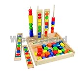 Eigenschaften woody / STECKSPIEL SORTIERSPIEL SPIEL MOTORIK STECKTURM HOLZ NEU