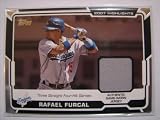 2008 Topps Rafael Furcal Dodgers 2007 Highlights GU Jersey Insert BV $8