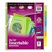 Avery  Big Tab Insertable Plastic Dividers,  8-Tab Set, 1 Set (11901)