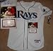 Evan Longoria Hand Signed Tampa Bay Rays Authentic Jersey