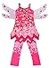 Dressy Daisy Girls Mia and Me Fairy Fancy Dress Costume Halloween Party Outfit w/Wings & Pants Size 6X/8 Mia