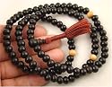 ~ Tibetan MEDITATION 108 Beads EBONY WOOD Mala 8mm ~