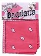 Pink Cowgirl Costume Bandana