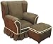Angel Song Whaler Wingback Boy's Toy Box Ottoman