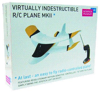 Childrens Toyshop  Toys : The Science Museum - Virtually Indestructible MK II Radio Controlled Plane