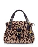 Juicy Couture, Velour Tote, Heather Leopard