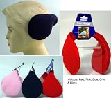 Ear Muffs Pink soft Fleece Ear Hugz ® Winter Warm Ears