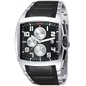 Esprit Herren Metallbanduhr WORKOUT SILVER BLACK A.ES102061003