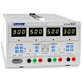 Stabilisiertes Labornetzger�t, 2 x 0 - 30 V/0 - 5 A DC, 5 V/3 A fest