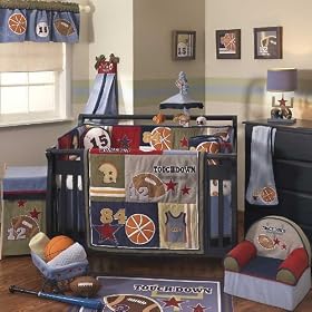 Lambs & Ivy Playoffs 6-PC Bedding Set