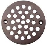 Plumbest D40-05RB Snap-In Shower Stall Drain Replacement Strainer, Oil Rubbed Bronze