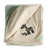 Anna Claire Beautiful Designed Baby Receiving Blanket, Double Sided Designs, Swaddle Blankets (Safari) ~ ZZ Home