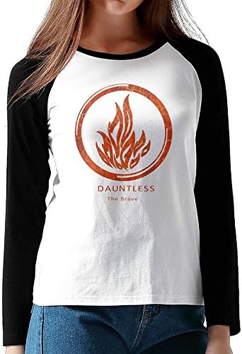 Divergent Dauntless Brave Women Long Sleeve Baseball Tee Design
