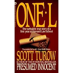 One L: the Turbulent True Story of a First Year at Harvard Law School