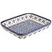 Bunzlauer Polish Pottery 1-Quart Rectangular Baker, DU60 Design
