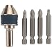 Bosch CC2100 Clic-Change 5-Piece Screwdriver Bit Assortment with Clic-Change Chuck