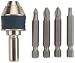 Bosch CC2100 Clic-Change 5 Piece Screwdriver Bit Assortment with Clic-Change Chuck