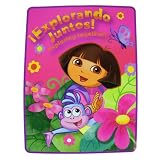 Dora The Explorer Plush Throw - Dora Twin Size Throw Blanket [Toy]