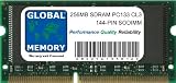 256mb Pc133 144 pin Sdram Sodimm Memory For Laptops