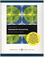 Managerial Accounting