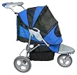 Pet Gear AT3 All-Terrain 3_Wheel 50-Pound-Capacity Pet Stroller, Large,  Blue Sky