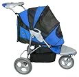 Pet Gear AT3 All-Terrain Pet Stroller for cats and dogs up to 60-pounds,  Blue Sky
