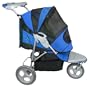 Pet Gear AT3 All-Terrain Pet Stroller for cats and dogs up to 60-pounds,  Blue Sky