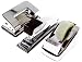 American Shop - Office Set verchromt, 3-teilig (Locher, Tesa-Roller, Hefter)