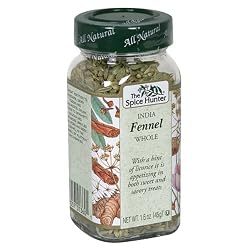 Spice Hunter Fennel Seed, 1.6-Ounce Unit (Pack of 6)