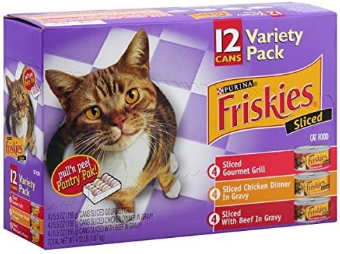 Friskies Purina Meaty Bits Cat Food Variety Pack, 4.12 lb