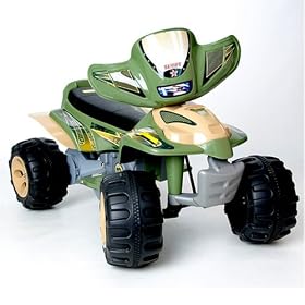 Quad Bike Battery Powered Ride-On - Jungle