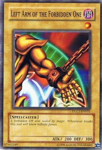 Yu-Gi-Oh! - Left Arm of the Forbidden One (DLG1-EN021) - Dark Legends - Unlimited Edition - Common