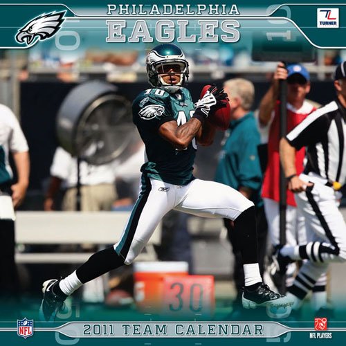 Turner Philadelphia Eagles 2011 12 Inch X 12 Inch Wall Calendar