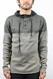 KR3W - Marshall Mens Fleece Hoodie in Gray