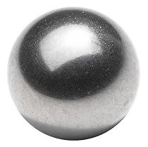 Stainless Steel 302 Grade 100 Metal Ball 1/2" Diameter (Pack of 10)