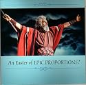 Easter Holiday Hollywood Musical Greeting Card - Universal Studios Charleton Heston As Moses in "The Ten Commandments" Movie