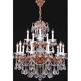 Valencia Fifteen Light Crystal Chandelier by James R. Moder