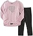 Juicy Couture Girls' High-Low French Terry Tunic and Pant Set