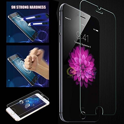 iPhone 6s Tempered Glass Screen Protector, 9H Super Hardness, Round Edge [2.5D], 0.26mm Thickness, iPhone6s Glass Screen Protector Anti-glare, Anti-fingerprint, Anti-scratch.