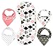 Bandana Bib - Best Baby Bandana Drool Bibs for Girls - Premium Burpy Bib and Drool Cloth Made by Moms for Moms