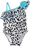 Flapdoodles Baby-girls Infant Leopard Chic One Piece Suit, Leopard Print, 18 Months