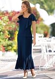 Jessica London Shawl-Collar Skirt Set